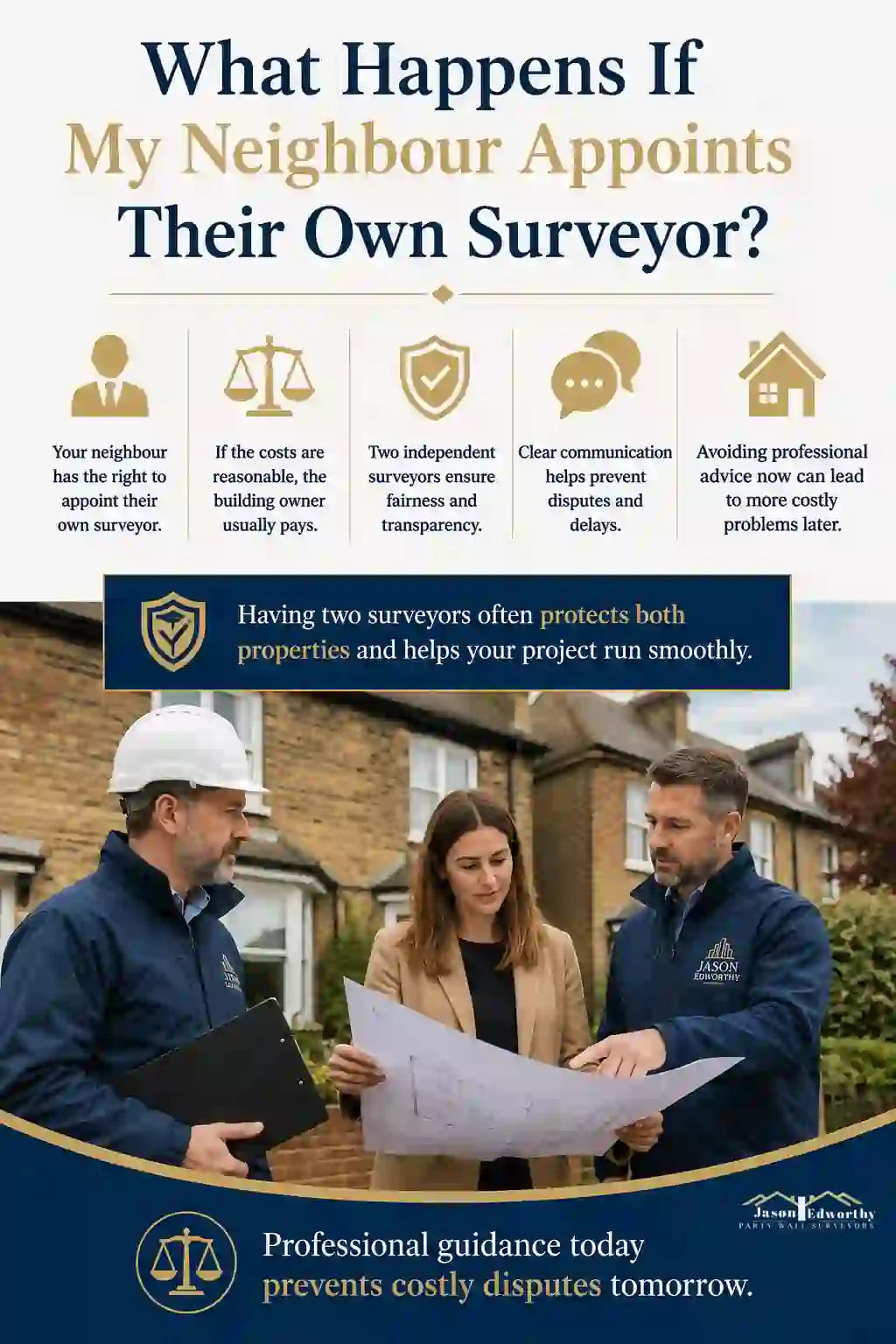 What Happens If My Neighbour Appoints Their Own Surveyor Redhill?